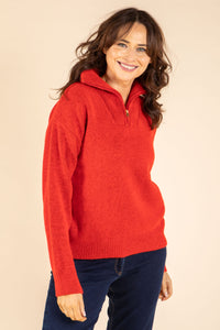 Willow Quarter Zip Knit Pullover