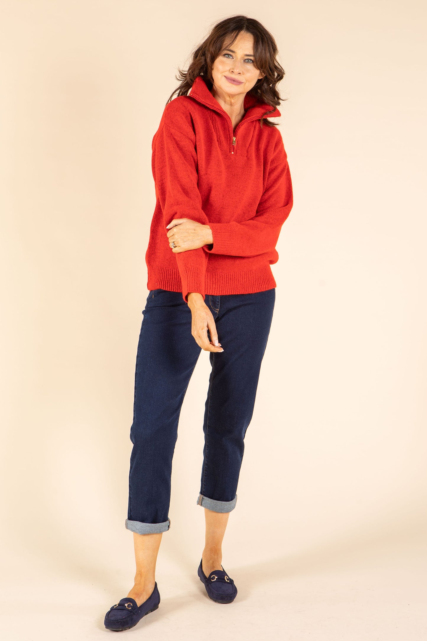 Willow Quarter Zip Knit Pullover