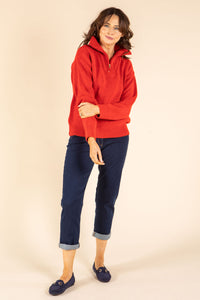 Willow Quarter Zip Knit Pullover