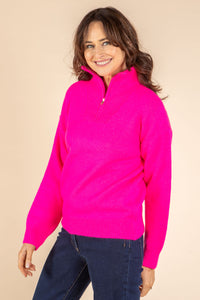 Willow Quarter Zip Knit Pullover