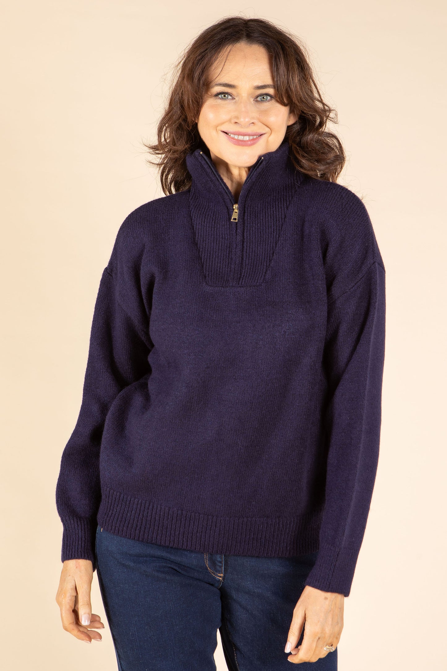 Willow Quarter Zip Knit Pullover