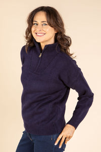 Willow Quarter Zip Knit Pullover
