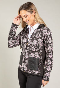 Modena Floral Zip-Up Jacket