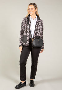 Modena Floral Zip-Up Jacket
