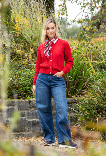 Goldy Cable Knit Cardigan