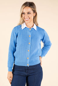 Goldy Cable Knit Cardigan
