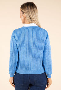 Goldy Cable Knit Cardigan