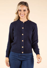 Goldy Cable Knit Cardigan