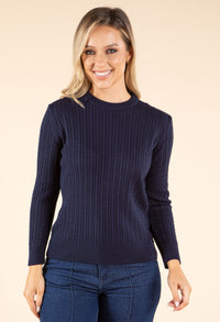 Lauren Cable Knit Pullover