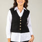Alba Gold Button Waistcoat
