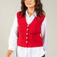 Alba Gold Button Waistcoat