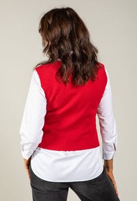 Alba Gold Button Waistcoat