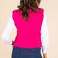 Alba Gold Button Waistcoat