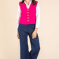 Alba Gold Button Waistcoat