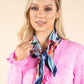 Fruit Print Satin Touch Scarf