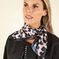 Satin Touch Leopard Scarf