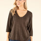 Lurex Knit Top