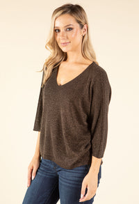 Lurex Knit Top