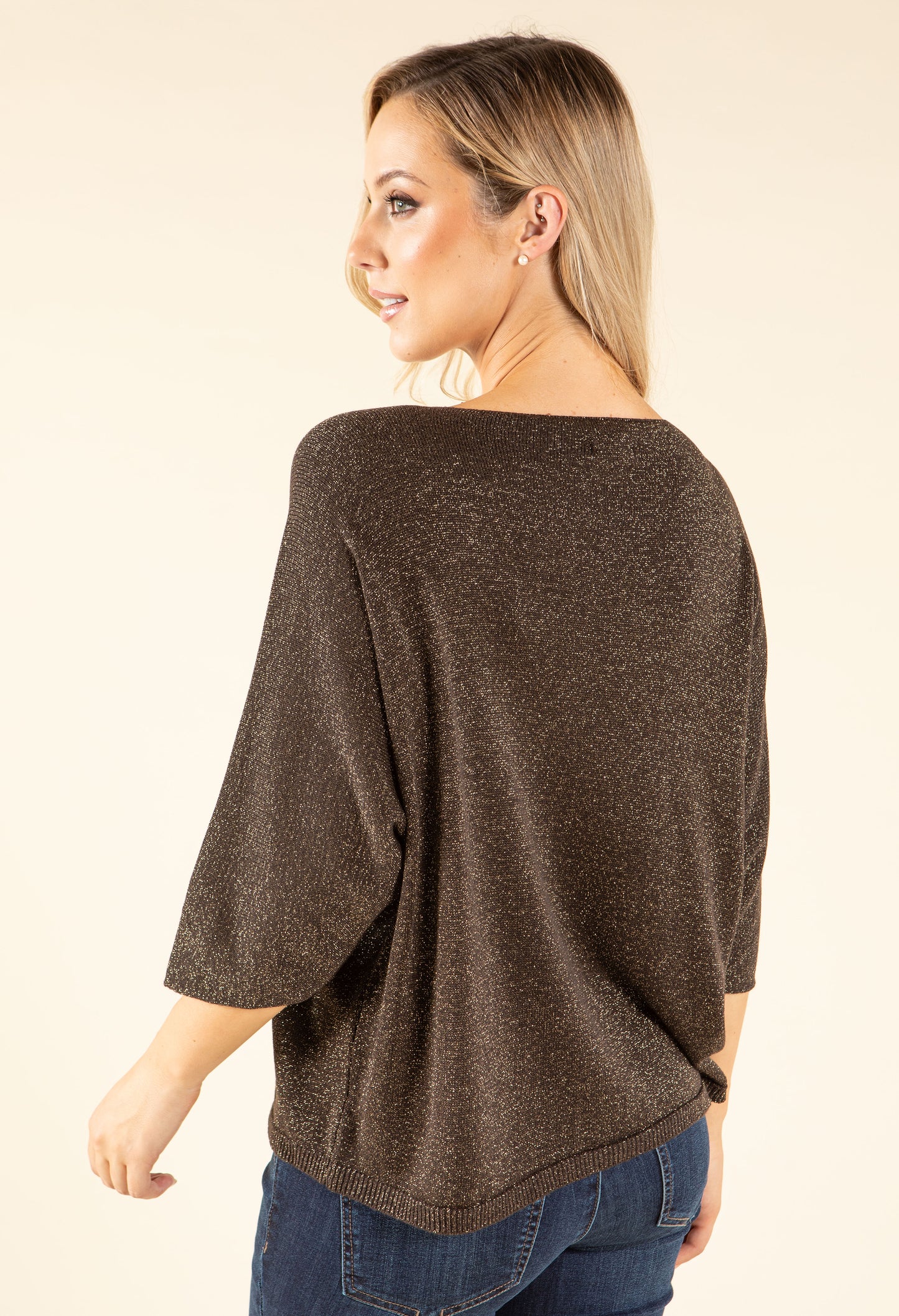 Lurex Knit Top