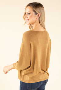 Lurex Knit Top
