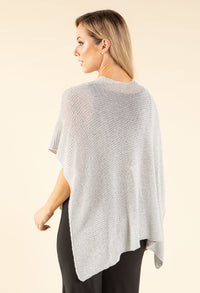 Lurex Knit Shawl