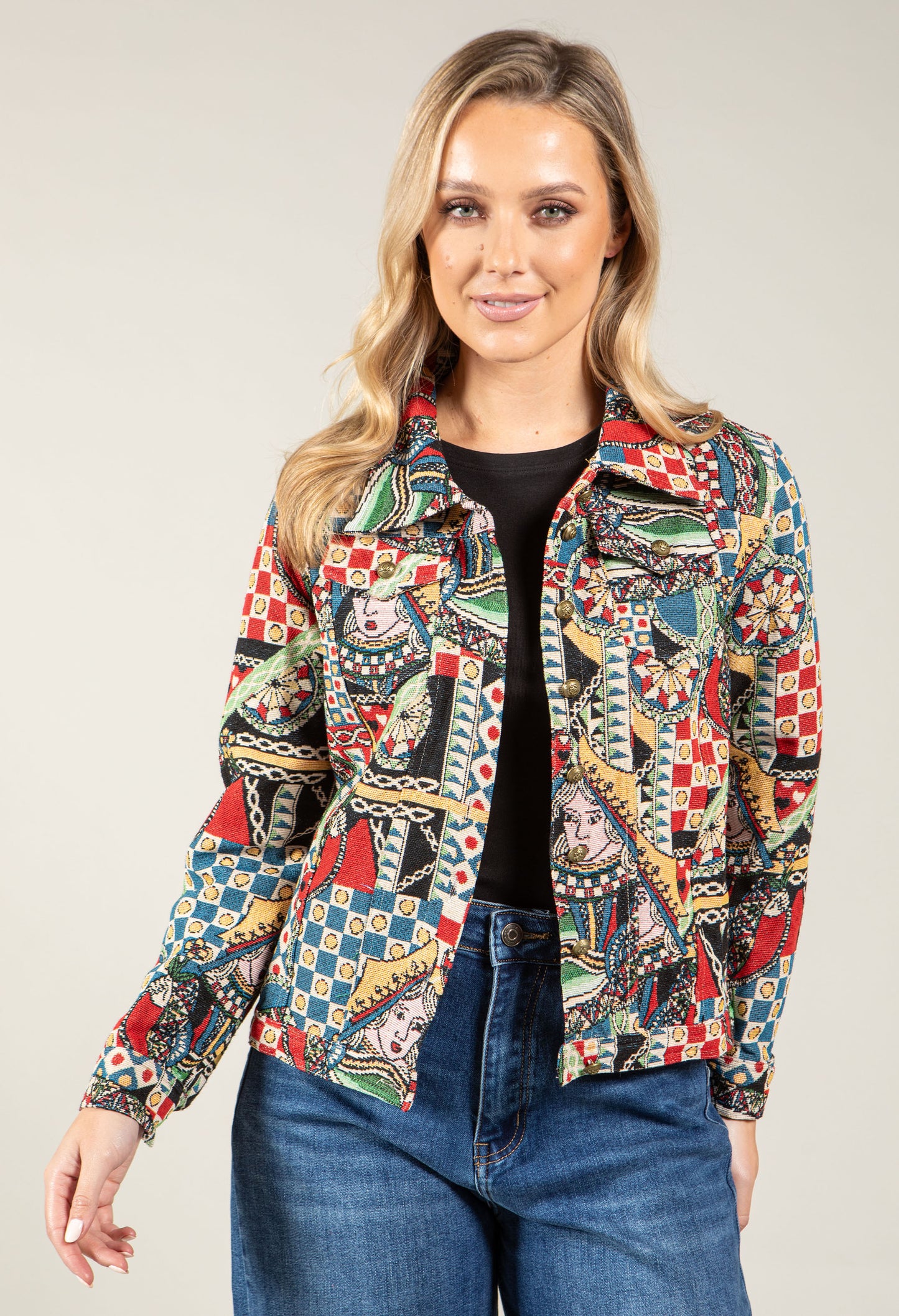 Pop Art Print Jacket