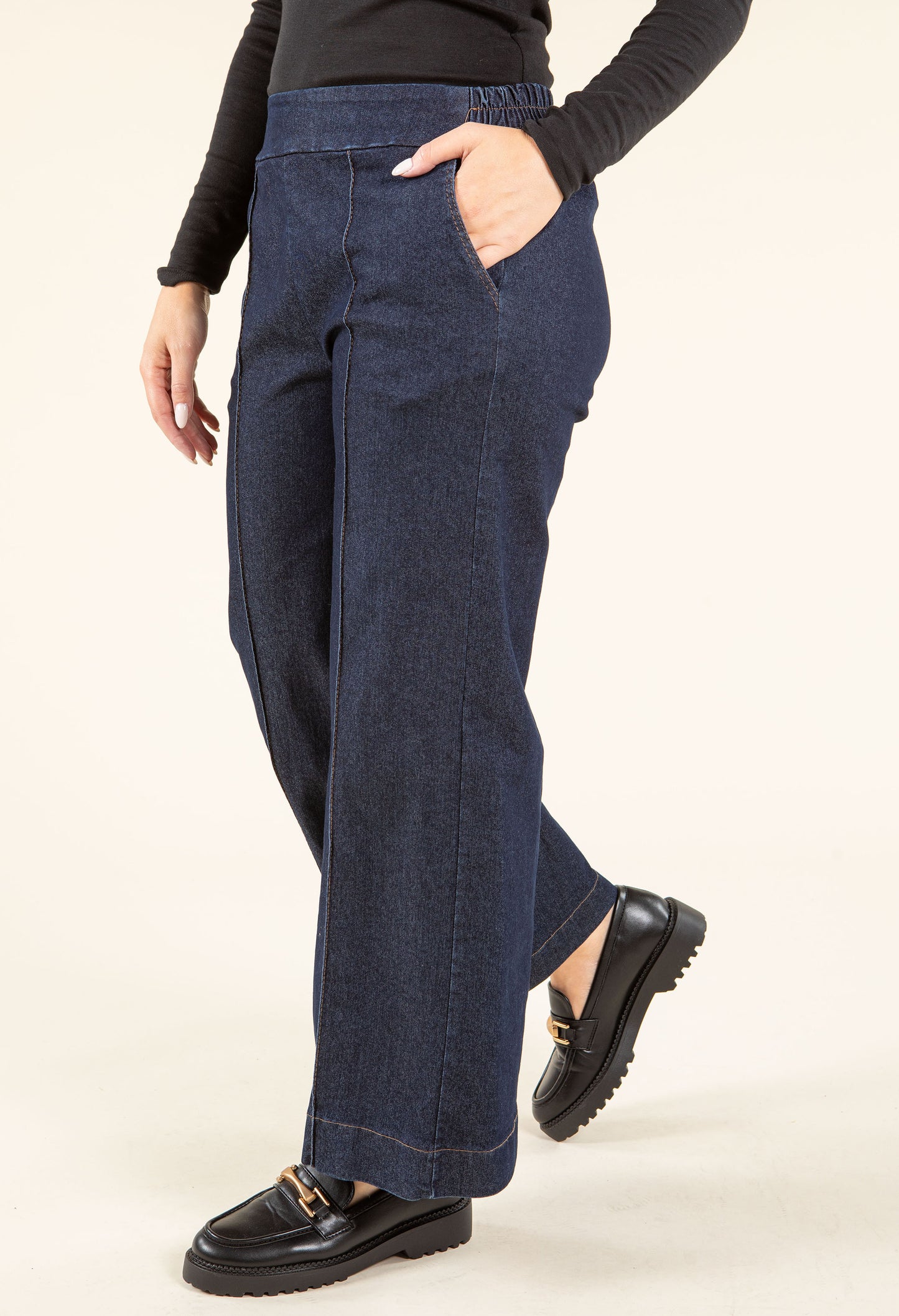 Wide Leg Culotte Trousers