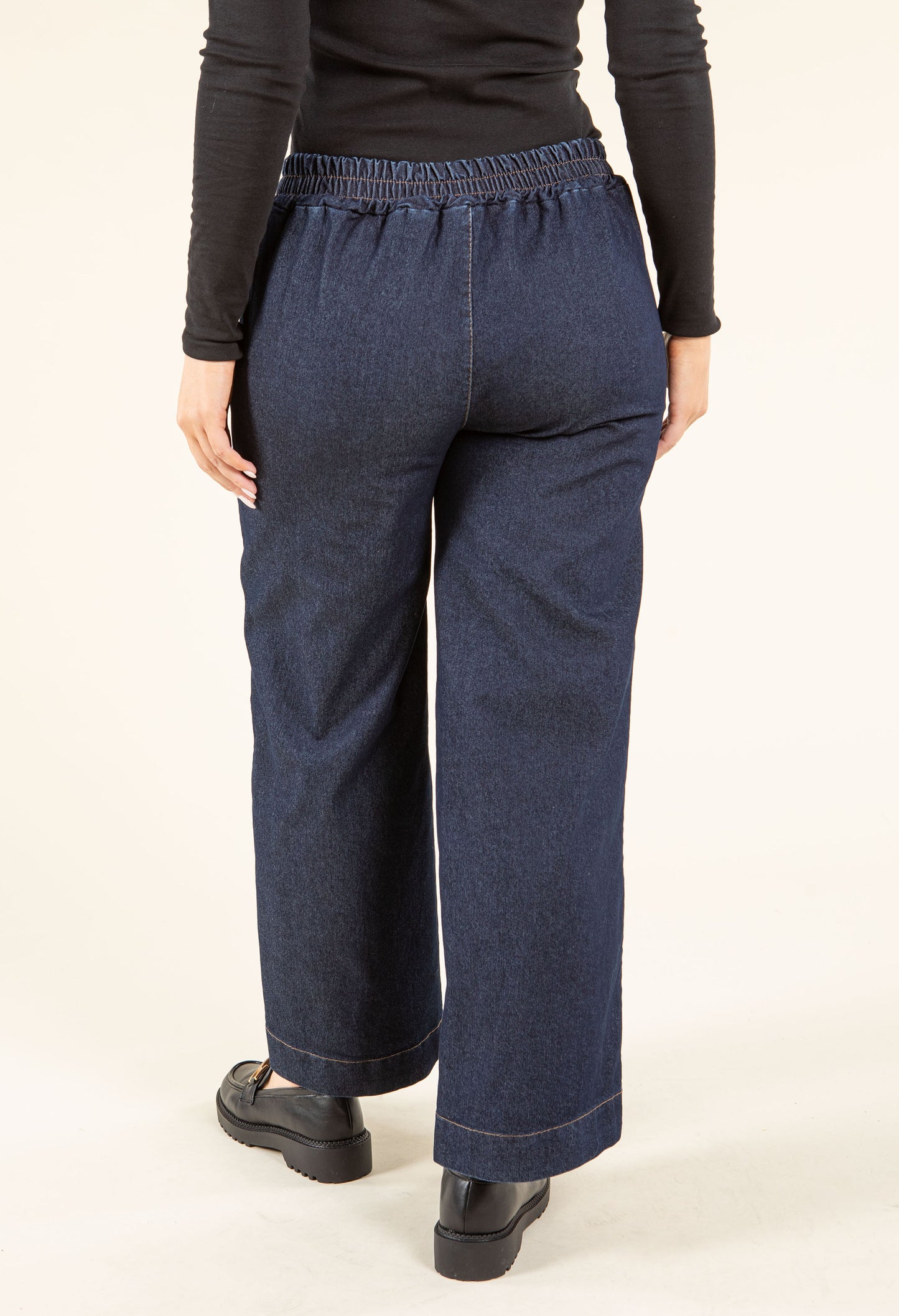 Wide Leg Culotte Trousers