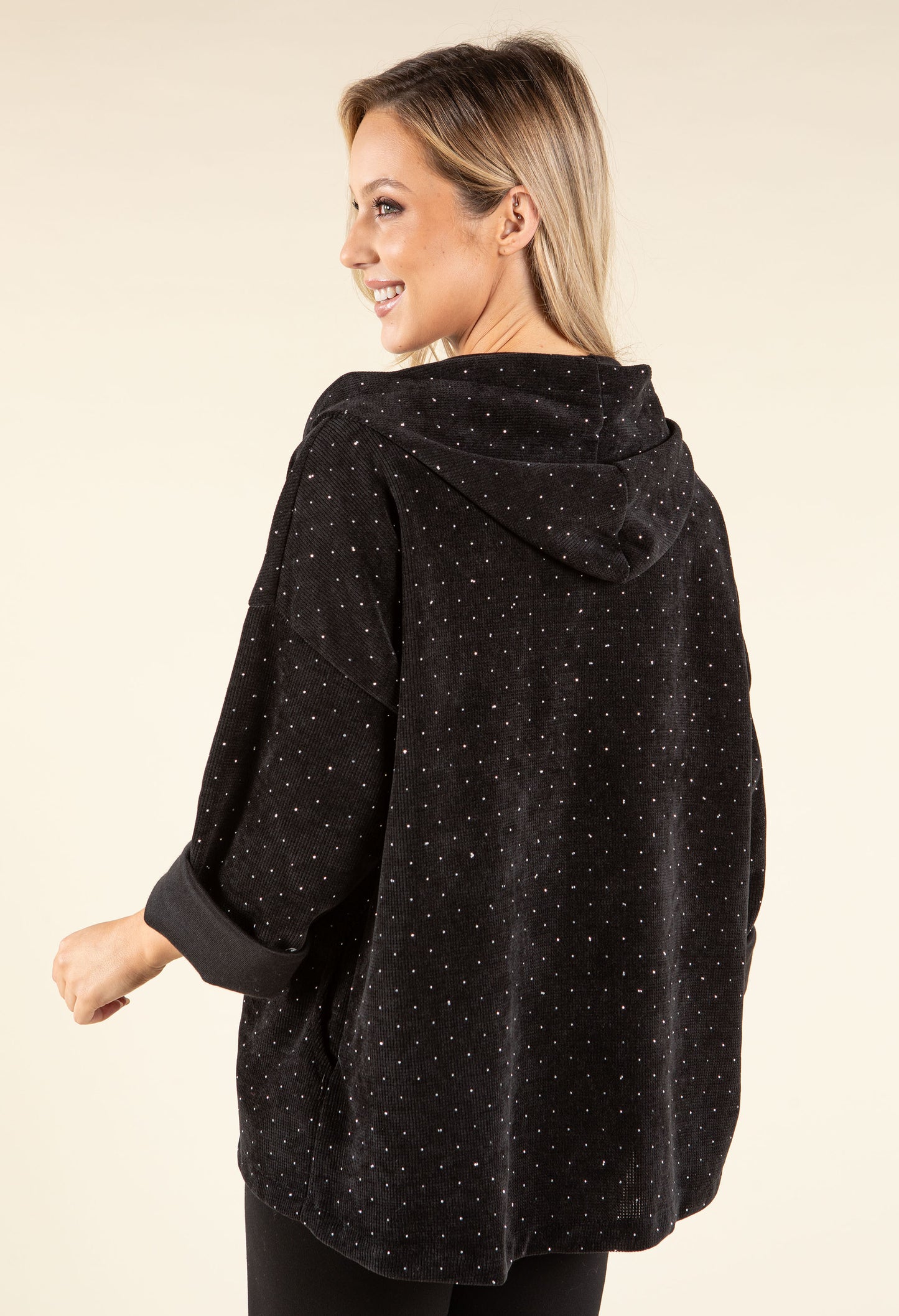 Diamante Detail Hoodie