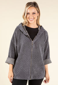 Diamante Detail Hoodie