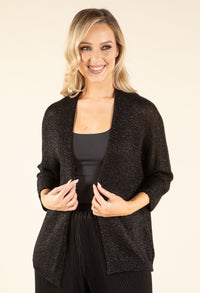 Open Front Knit Cardigan