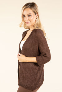 Open Front Knit Cardigan
