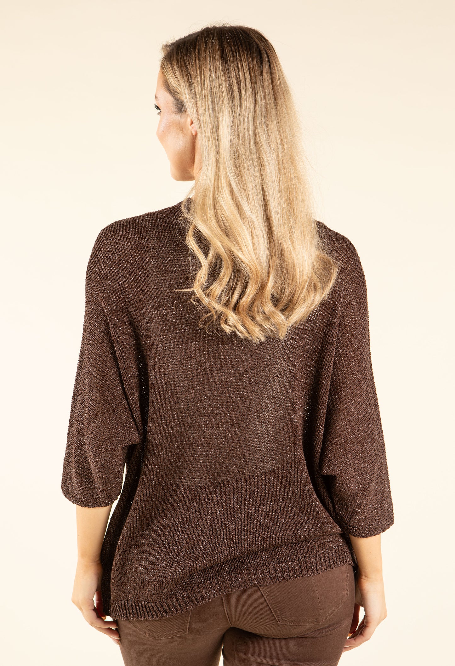 Open Front Knit Cardigan