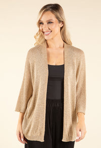 Open Front Knit Cardigan