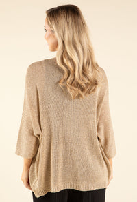 Open Front Knit Cardigan