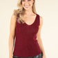 Sleeveless Lurex Knit Top
