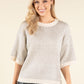 Sequin Knit Pullover