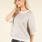 Sequin Knit Pullover