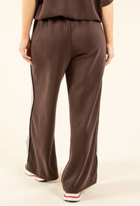 Stripe Detail Wide Joggers