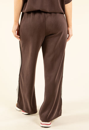 Stripe Detail Wide Joggers