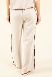 Stripe Detail Wide Joggers