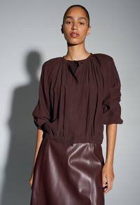 Faluna wide tunic blouse