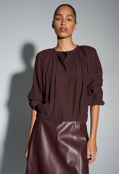 Faluna wide tunic blouse