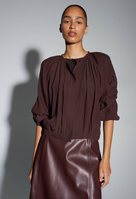 Faluna wide tunic blouse