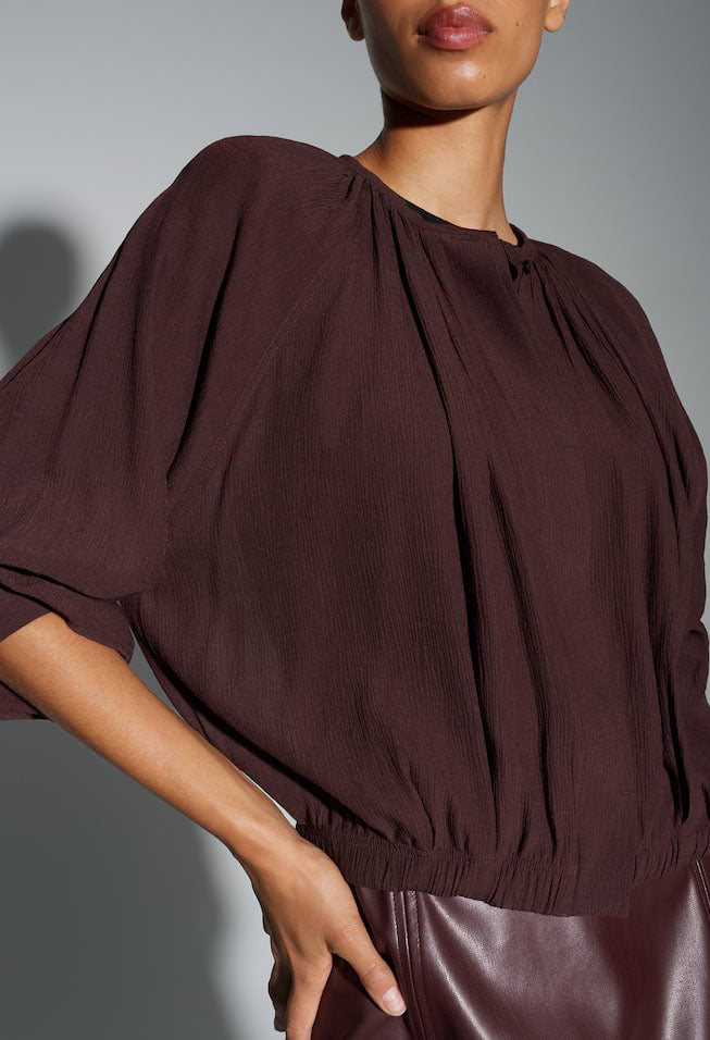 Faluna wide tunic blouse
