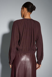 Faluna wide tunic blouse