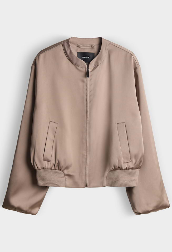 Jupita Satin blouson jacket
