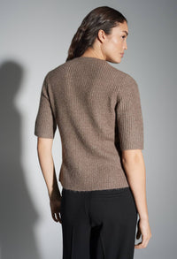 Pedgi Slim ribbed jumper