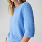 Puvet Slim short-sleeved knitted jumper