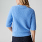 Puvet Slim short-sleeved knitted jumper